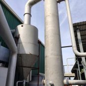 Cyclone Separatour With Cooling Condenser